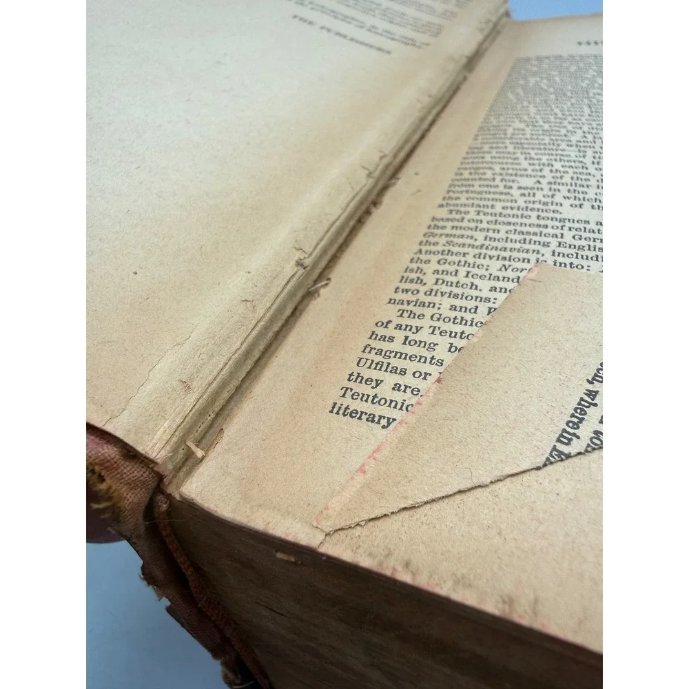 1948 Library of Universal Knowledge Webster's Encyclopedic Dictionary Vintage